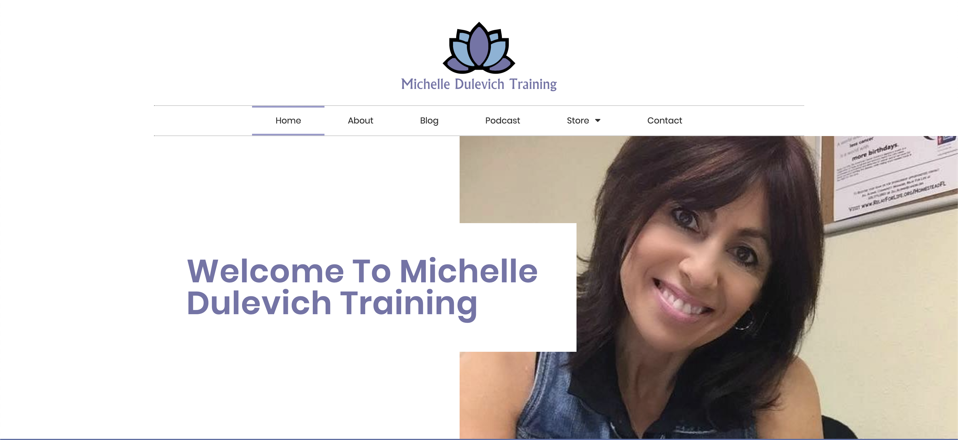 Michelle Dulevich Training